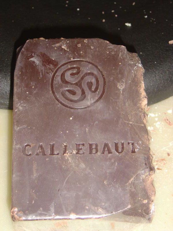 Photo réelle barre chocolatée 1