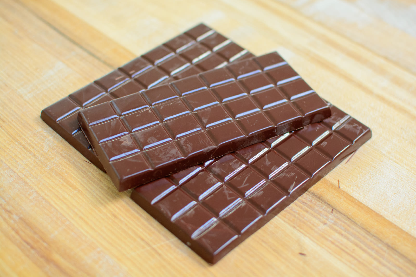 Photo réelle barre chocolatée 2